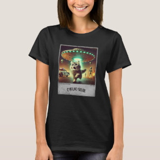 Cat UFO Selfie: Bang Kat (Vrouw T-shirt) #09 T-shirt