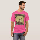Cat Ufo Selfie Invasion T-shirt (Voorkant volledig)
