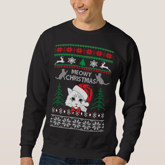 Cat Ugly kerstcadeautjes Trui (Voorkant)