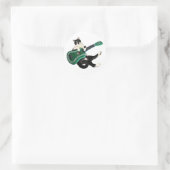 Cat Ukulele Sticker (Tas)