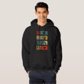 Cat Un Deux Trois Cat Cat Hoodie (Voorkant volledig)