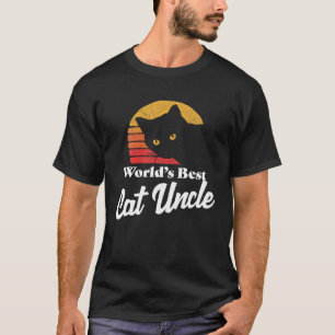 Cat Uncle  tachtiger stijl grappig retro Shirt