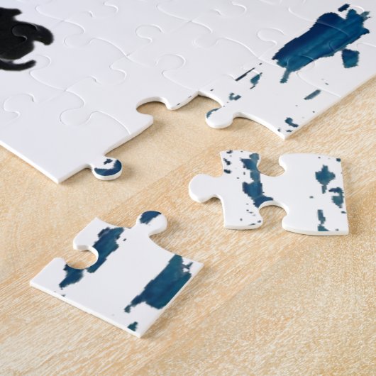 Cat under Umbrella Legpuzzel (Zijkant)
