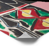 Cat Under Window, tekst toevoegen Poster (Hoek)