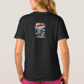 Cat underwater UFO lady shirt (Achterkant)