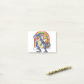 Cat Unicorn Dinosaur T rex Kitten lover Post-it® Notes (Op bureau)