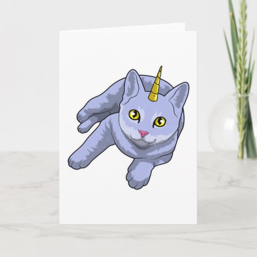 Cat Unicorn Kaart (Voorkant)