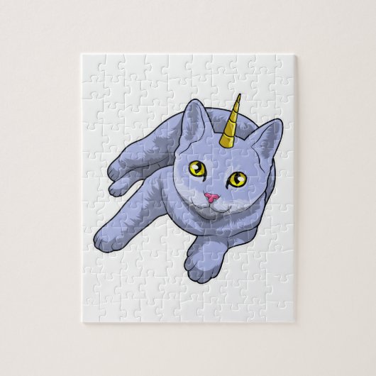 Cat Unicorn Legpuzzel (Verticaal)