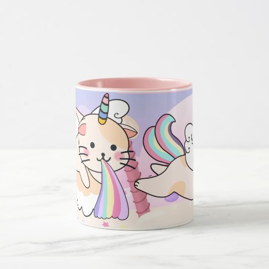 Cat Unicorn Mok (Midden)