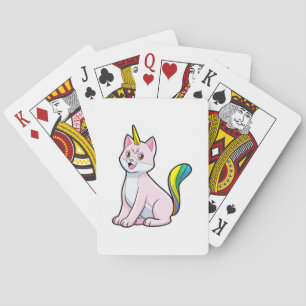 Cat Unicorn Pokerkaarten