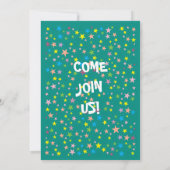 Cat Unicorn Schattigee verjaardag van het meisje Kaart (Achterkant)