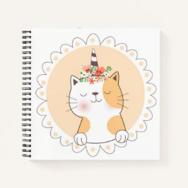 Cat Unicorn Sketchbook Notitieboek
