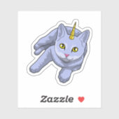 Cat Unicorn Sticker (Vel)