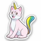 Cat Unicorn Sticker (Voorkant)