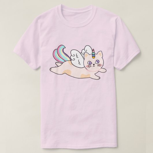 Cat Unicorn T-Shirt (Design voorkant)