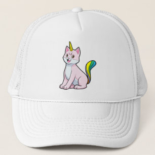 Cat Unicorn Trucker Pet