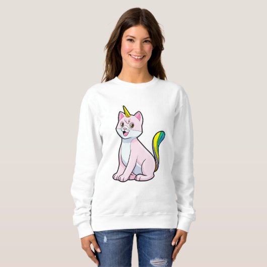 Cat Unicorn Trui (Voorkant volledig)