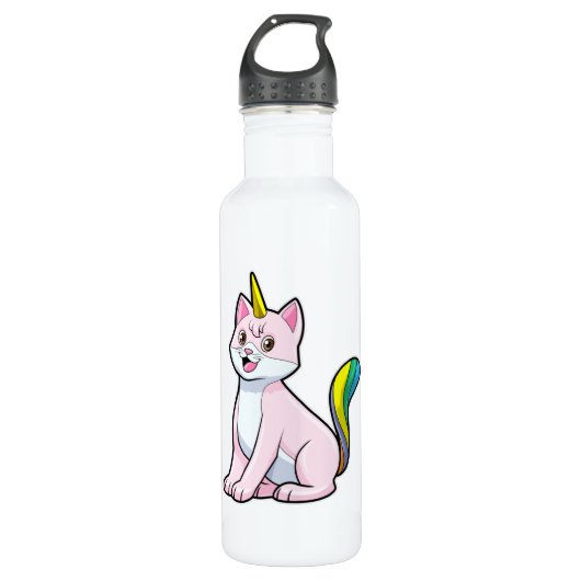 Cat Unicorn Waterfles (Voorkant)