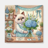 Cat Vaderdag Magnet voor Cat Dads (Voorkant)