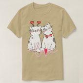CAT-VALENTIJNSDAG IK VIND MIJN KAT VRIJWEL VEEL T-SHIRT (Design voorkant)