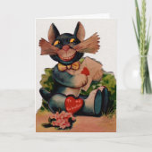  Cat Valentijnsdag Kaart (Voorkant)