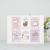 Cat Valentine Cards for Kids Briefhoofd (Staand voorkant)