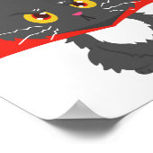 Cat Vampire Halloween Poster (Hoek)