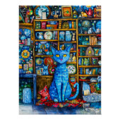 Cat van Colourful Shelf Perfect Poster (Voorkant)