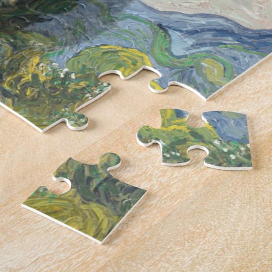 Cat Van Gogh Jigzaag Puzzle Legpuzzel (Zijkant)