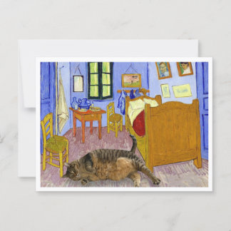 Cat Van Gough Briefkaart