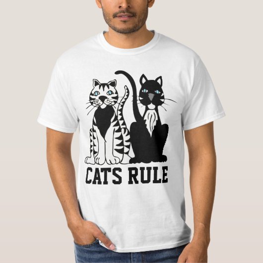 CAT-VANGSTREGEL T-SHIRTS (Voorkant)