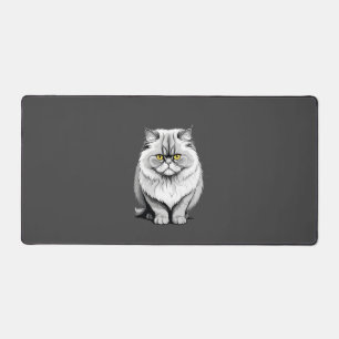 Cat Vector Grafische Kunst Portret Dierlijke Geest Bureaumat