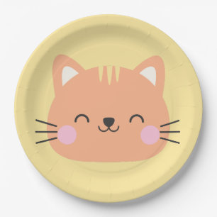 Cat Verjaardag Kinder Kamer Wall Art Paper Borden Papieren Bordje