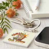 Cat Vibe Sleutelhanger (Voorkant Rechts)