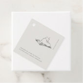 Cat Vintage Scientific Art | Dark Academia  Bedankjes Labels (In situ)