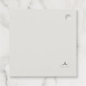 Cat Vintage Scientific Art | Dark Academia  Bedankjes Labels (Achterkant)