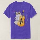 CAT VIOLINTShirt T-shirt (Design voorkant)