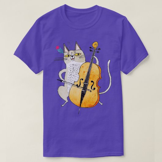 CAT VIOLINTShirt T-shirt (Design voorkant)