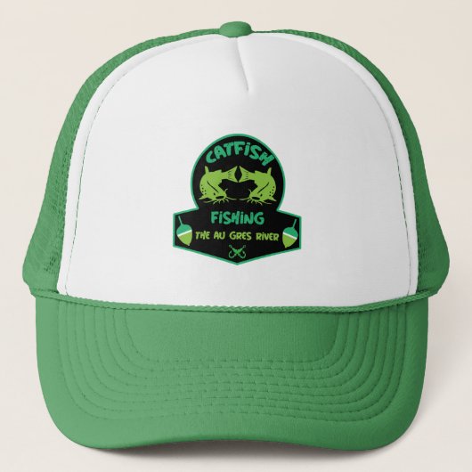 Cat Vissen Au Gres Trucker Pet (Voorkant)