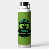 Cat Vissen Au Gres Waterfles (Achterkant)