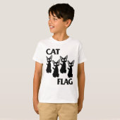 CAT VLAG 2 T-SHIRT (Voorkant volledig)