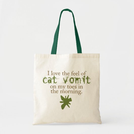 Cat Vomit Tote Bag (Voorkant)