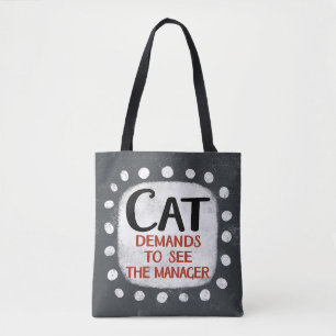 Cat vraagt om Manager Canvas tas te zien