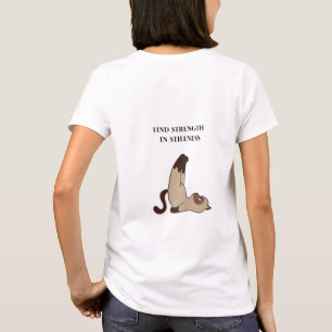CAT Vreedzame Krijger Yoga T-shirt