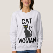 CAT VROUW Funny Cat T-shirts (Voorkant)