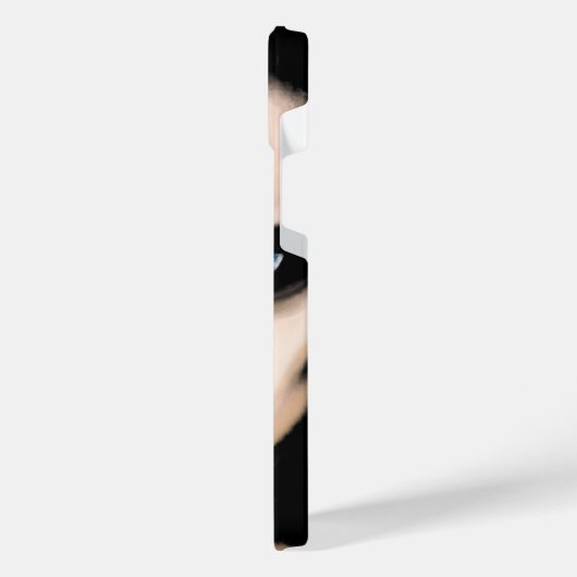 Cat Vrouw iPhone Case iPhone Hoesje (Linkerkant)