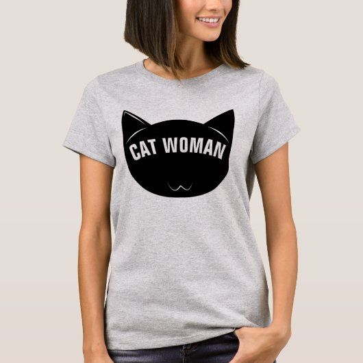 CAT VROUWEN T-shirts (Voorkant)