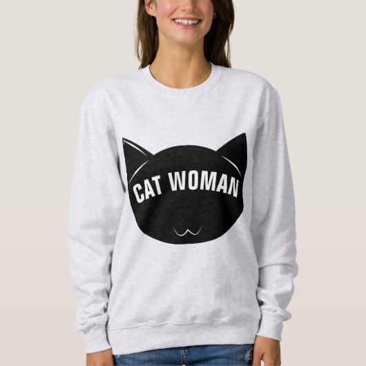 CAT VROUWEN T-shirts herfst sweatshirts (Voorkant)