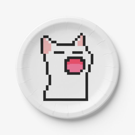 Cat w papieren bordje (Voorkant)