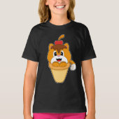 Cat Waffle ijs Cherry T-shirt (Voorkant)